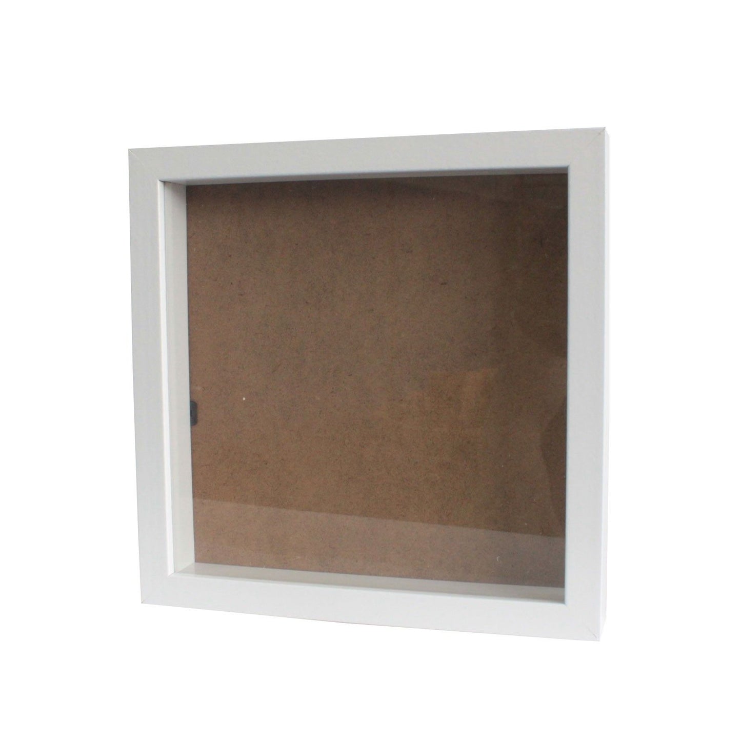 Deep Box Frame - Large Square - 25x25cm - White (Special)