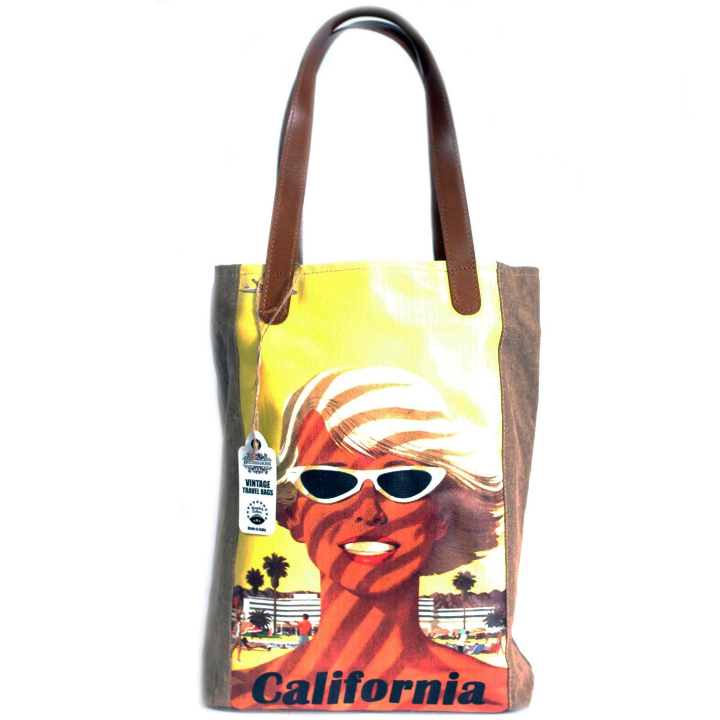 Vintage Travel Bag - California