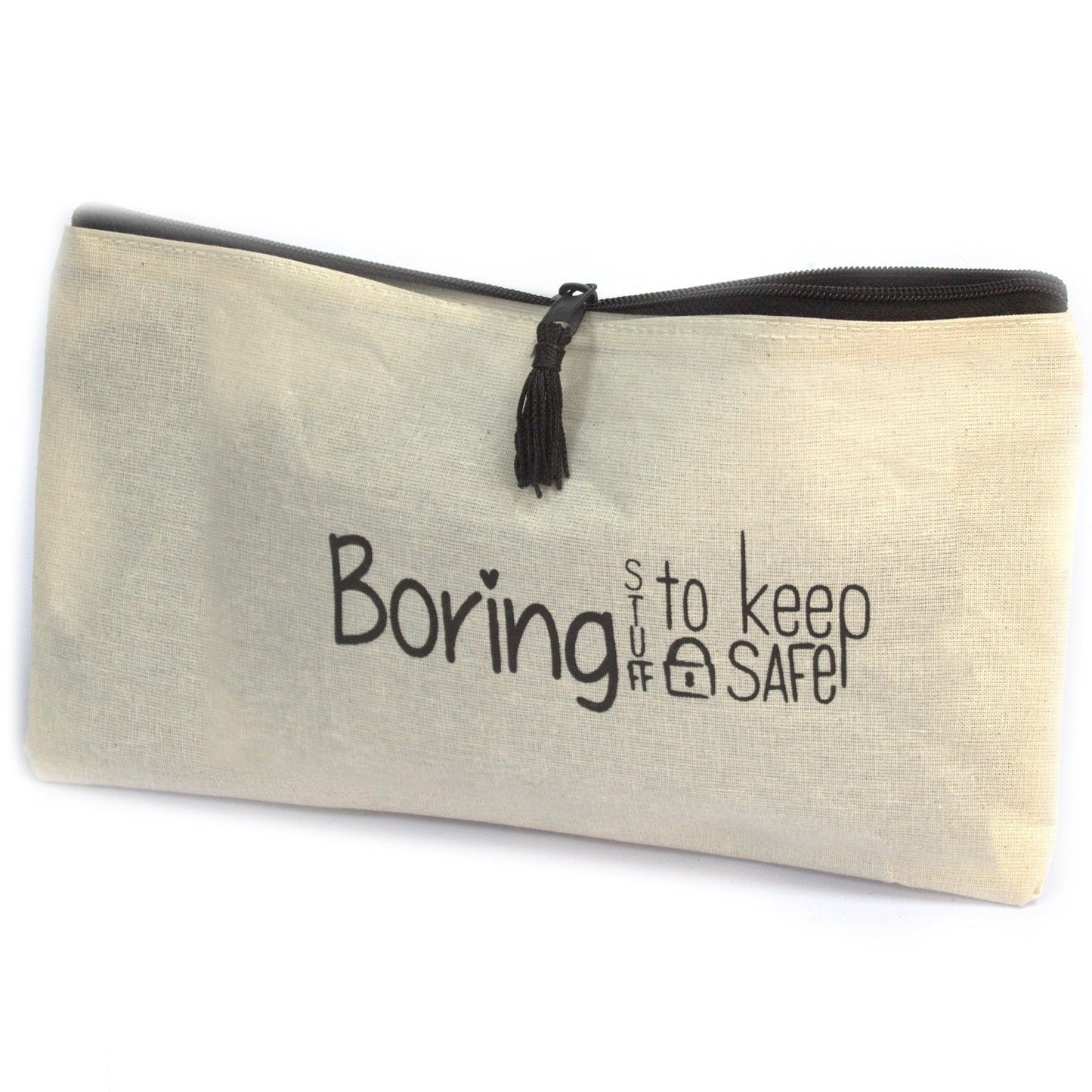 Get Organised Pouch - Boring Stuff to Keep Safe
