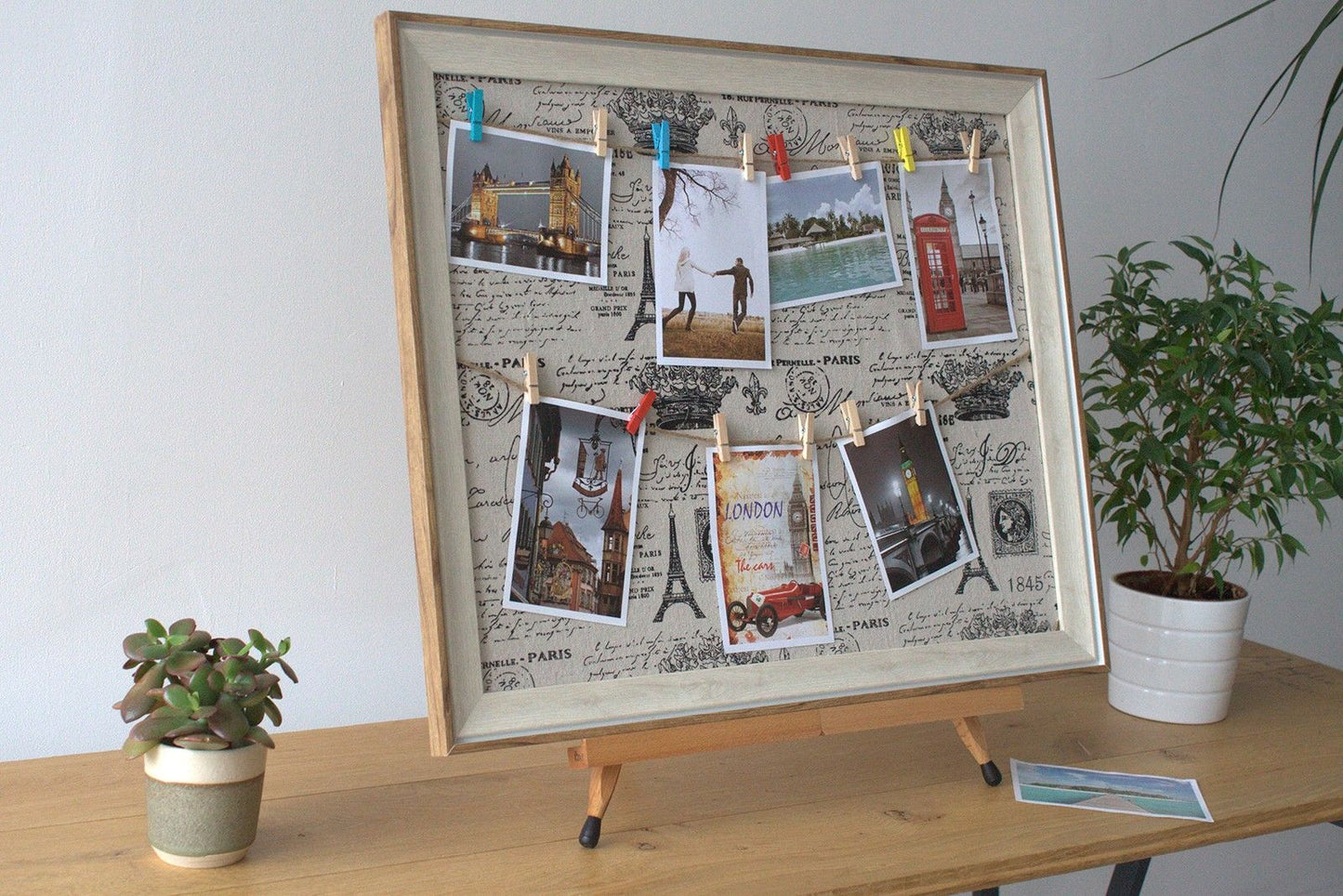 Lrg DIY Peg Photo Frames - Paris