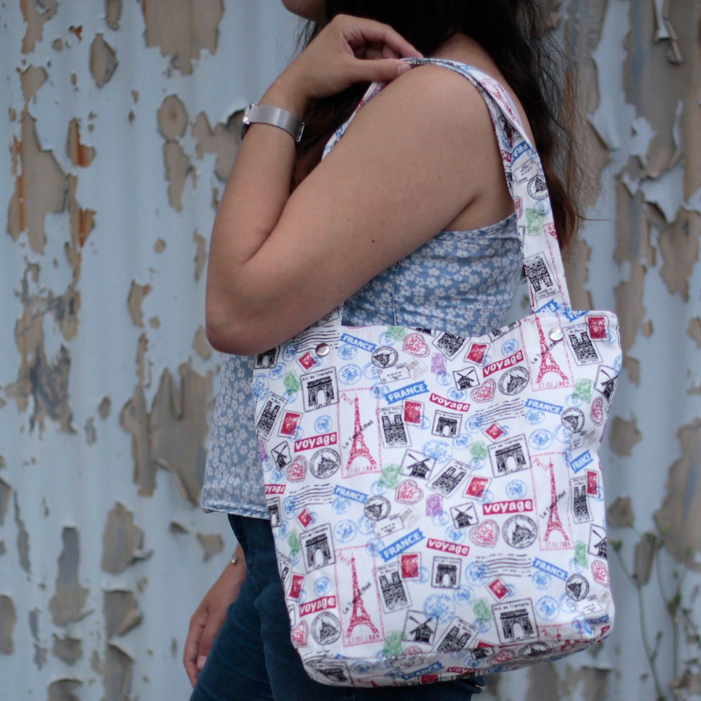 Strong Canvas Bags - Travel the World