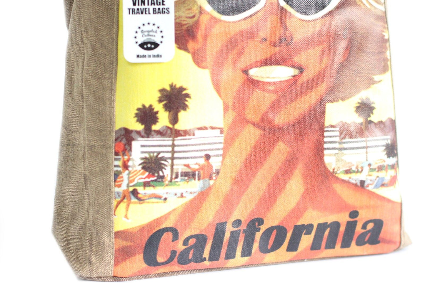 Vintage Travel Bag - California
