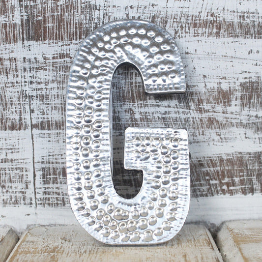 Sm Arty Aluminum Letters - G