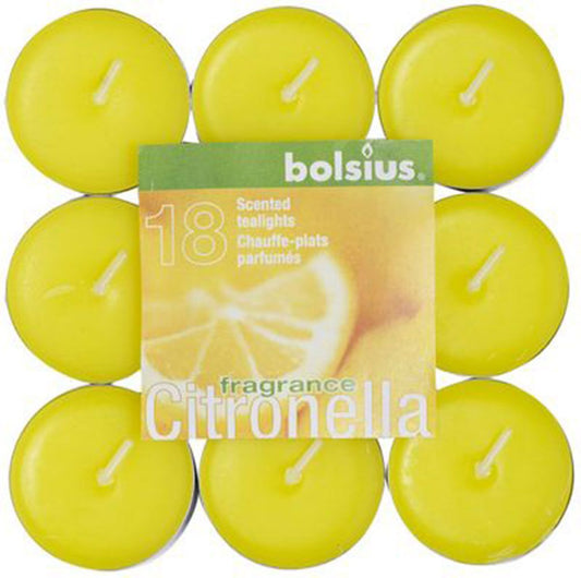 Pack of 18 Citronella Tealights