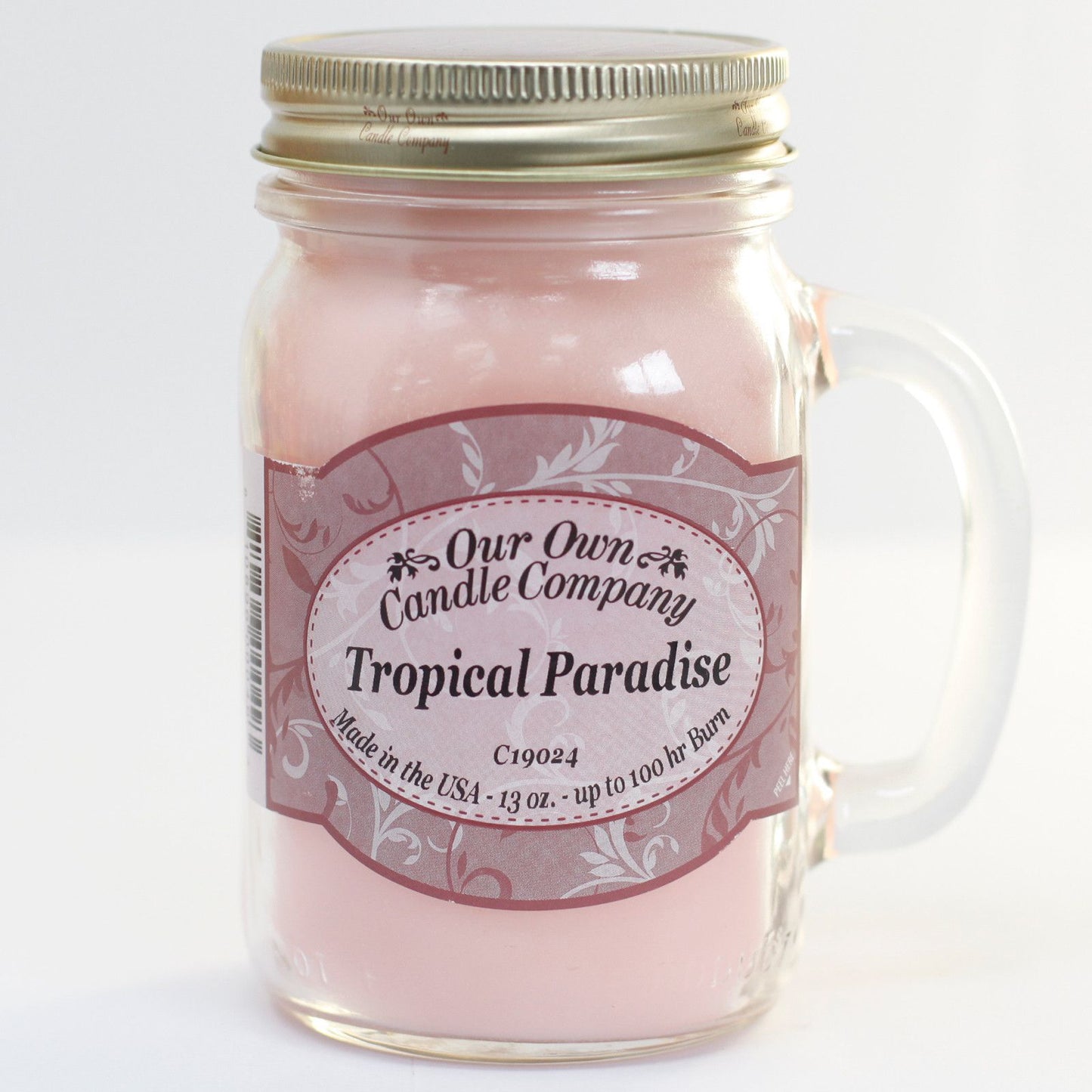 Scented Candle Jar - Tropical Paradise
