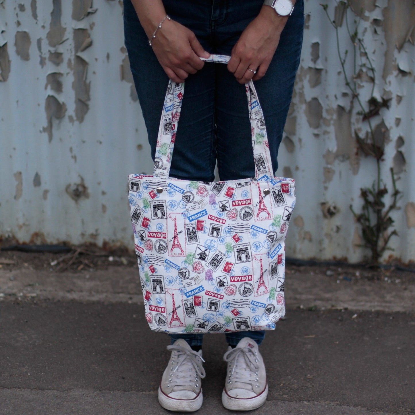 Strong Canvas Bags - Travel the World