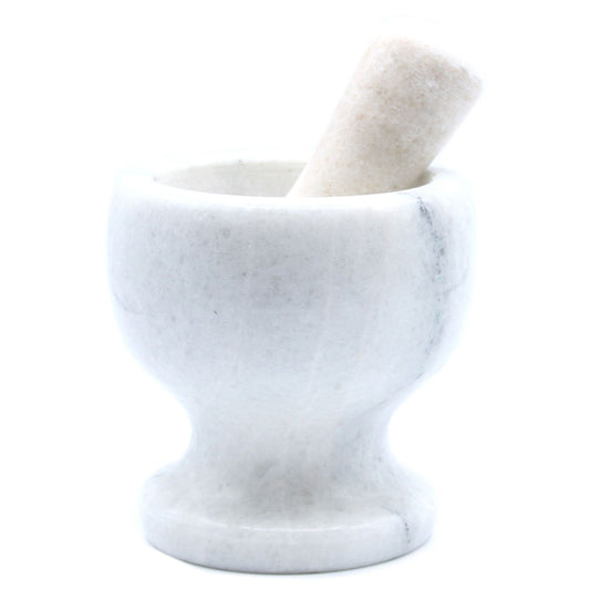 Extra Large Grey Marble Pestle & Mortar - 12.5x12cm