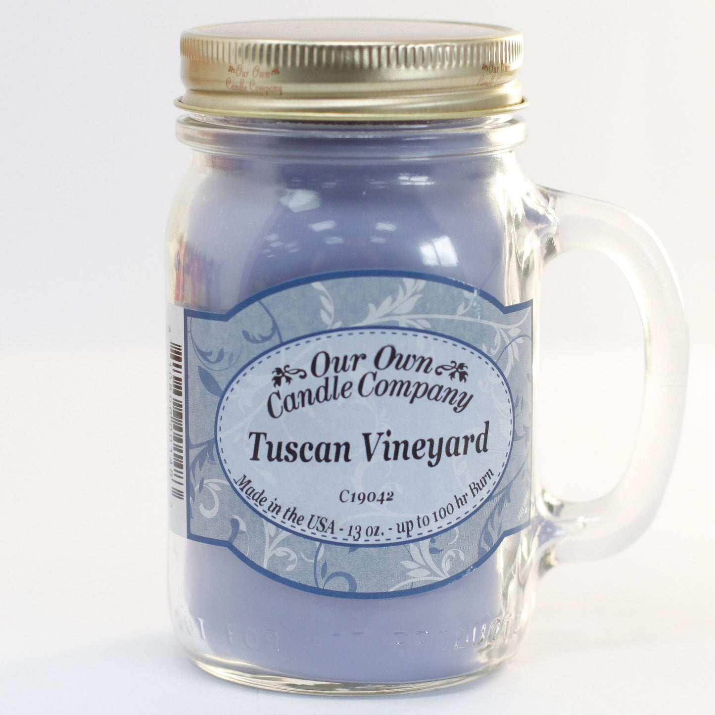 Scented Candle Jar - Tuscan Vineyard