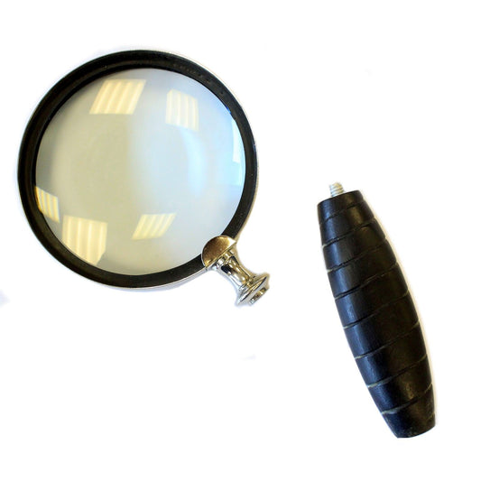 Vintage Magnifying Glasses - Black Wood