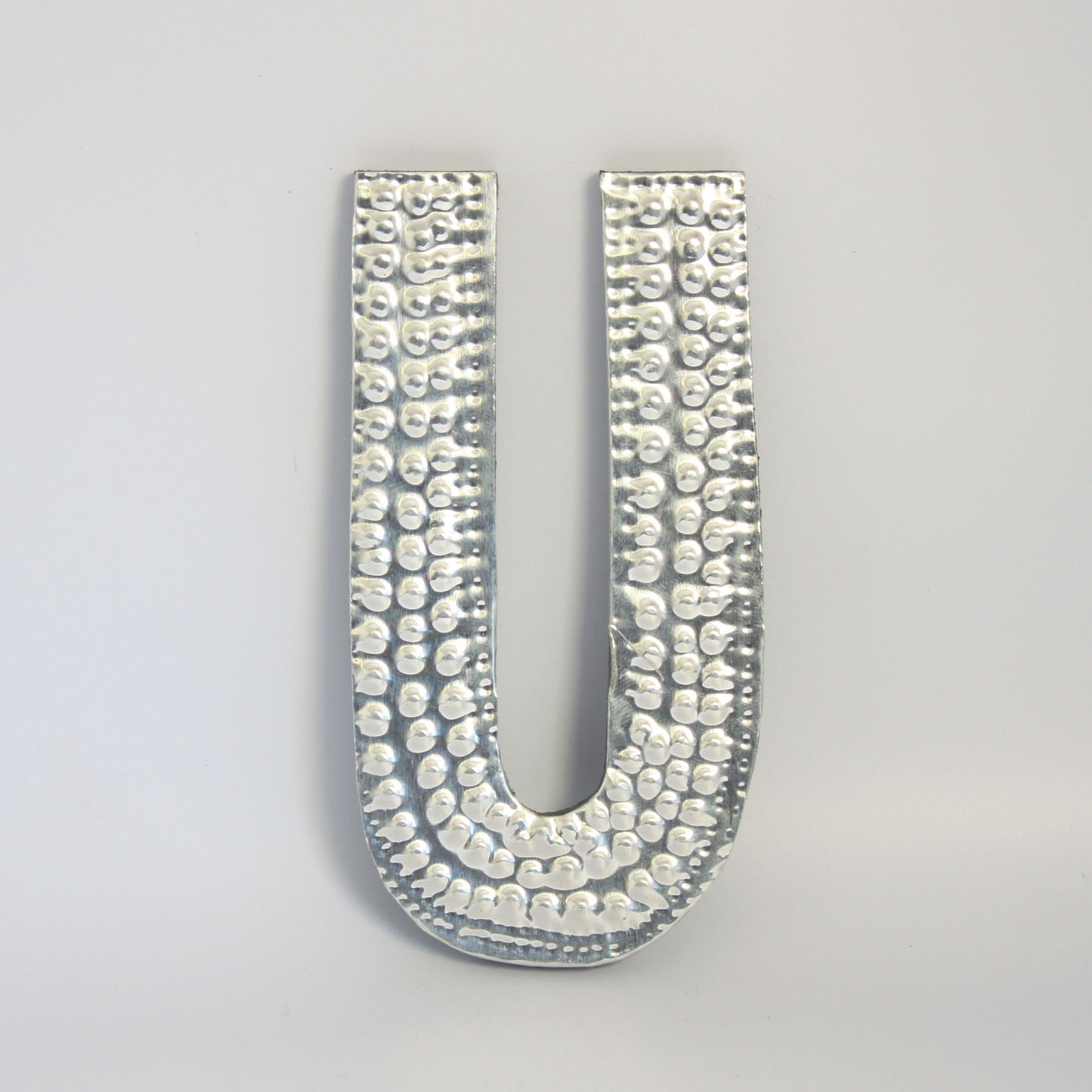 Sm Arty Aluminum Letters - U