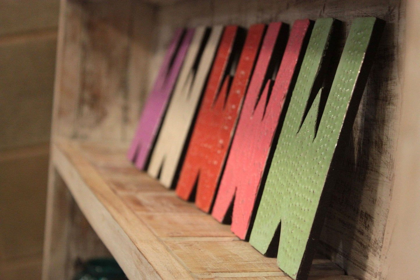 Letter "W" - Assorted Colours - 15cm