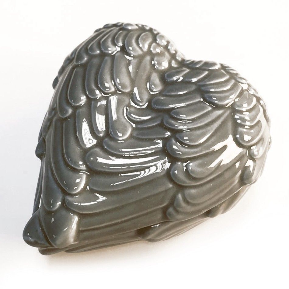 Angel Wings Trinket Box - Tan