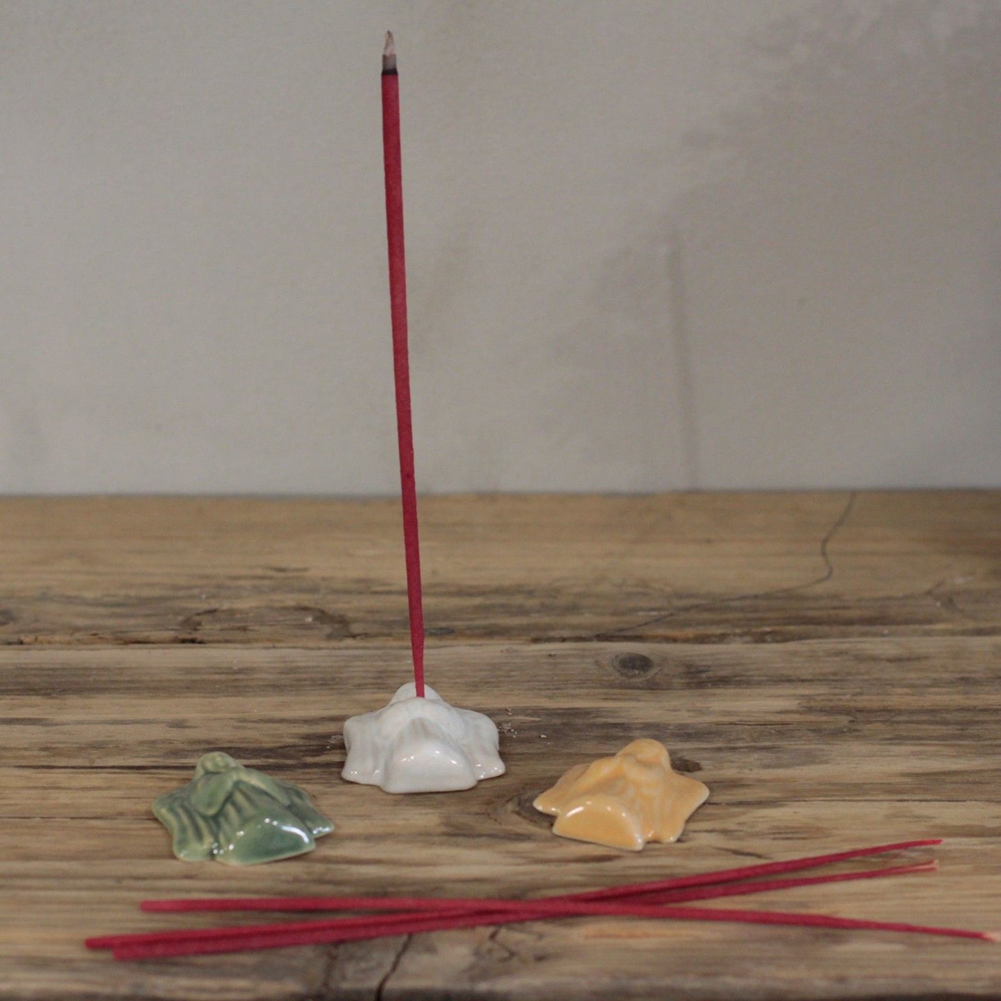 Ceramic Incense Holder - Angel (asst cols)