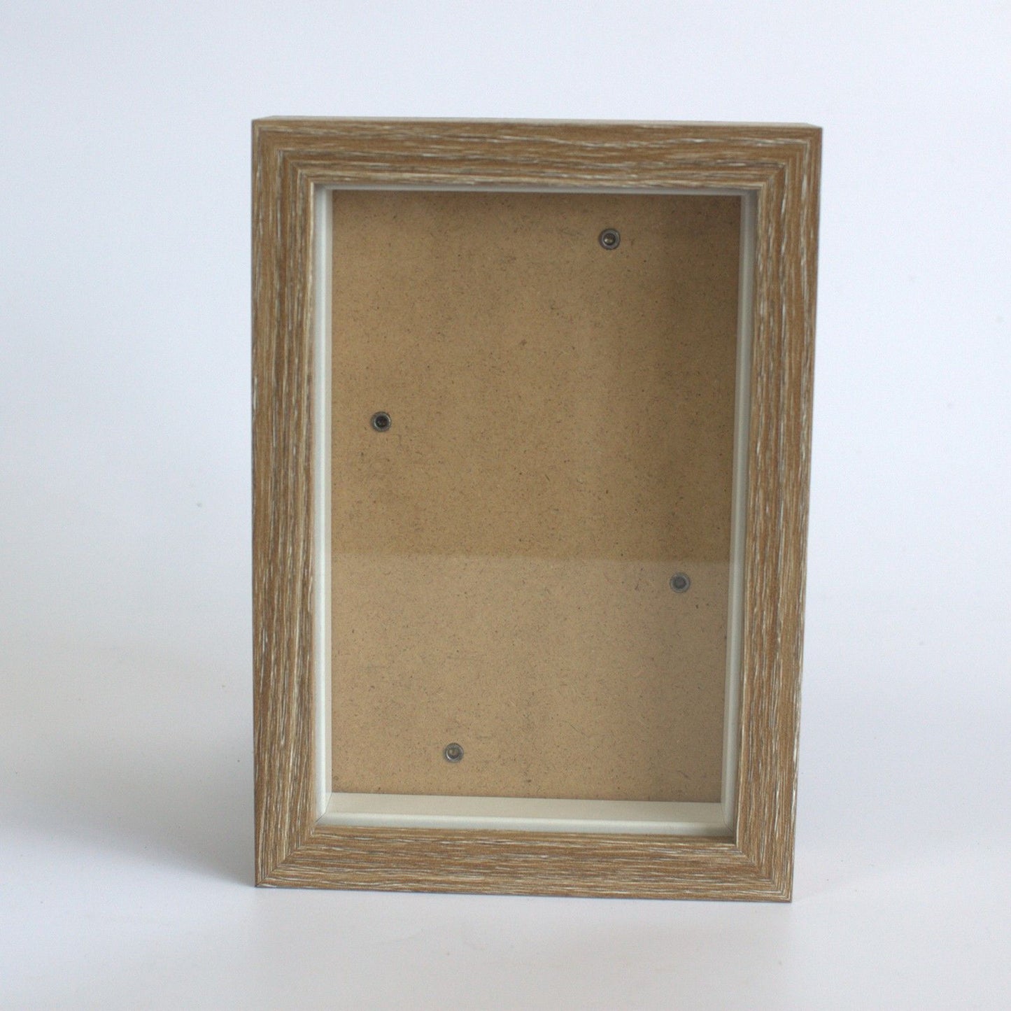 Deep Box Frame - Brown Brush - 4x6 inch (Special)