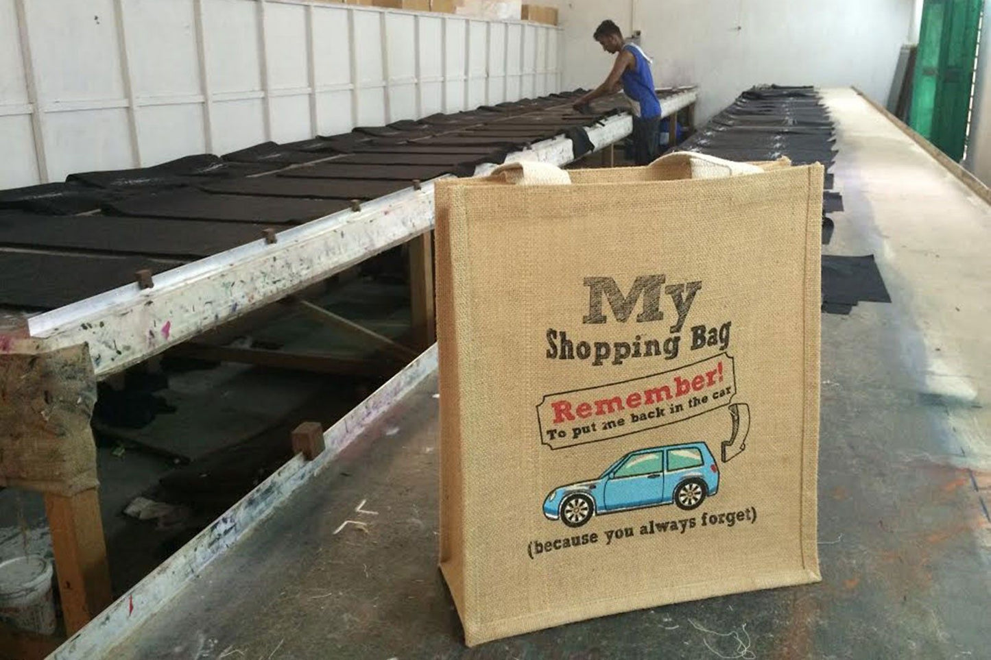 Jute Shopping Bag - My Shopping Bag