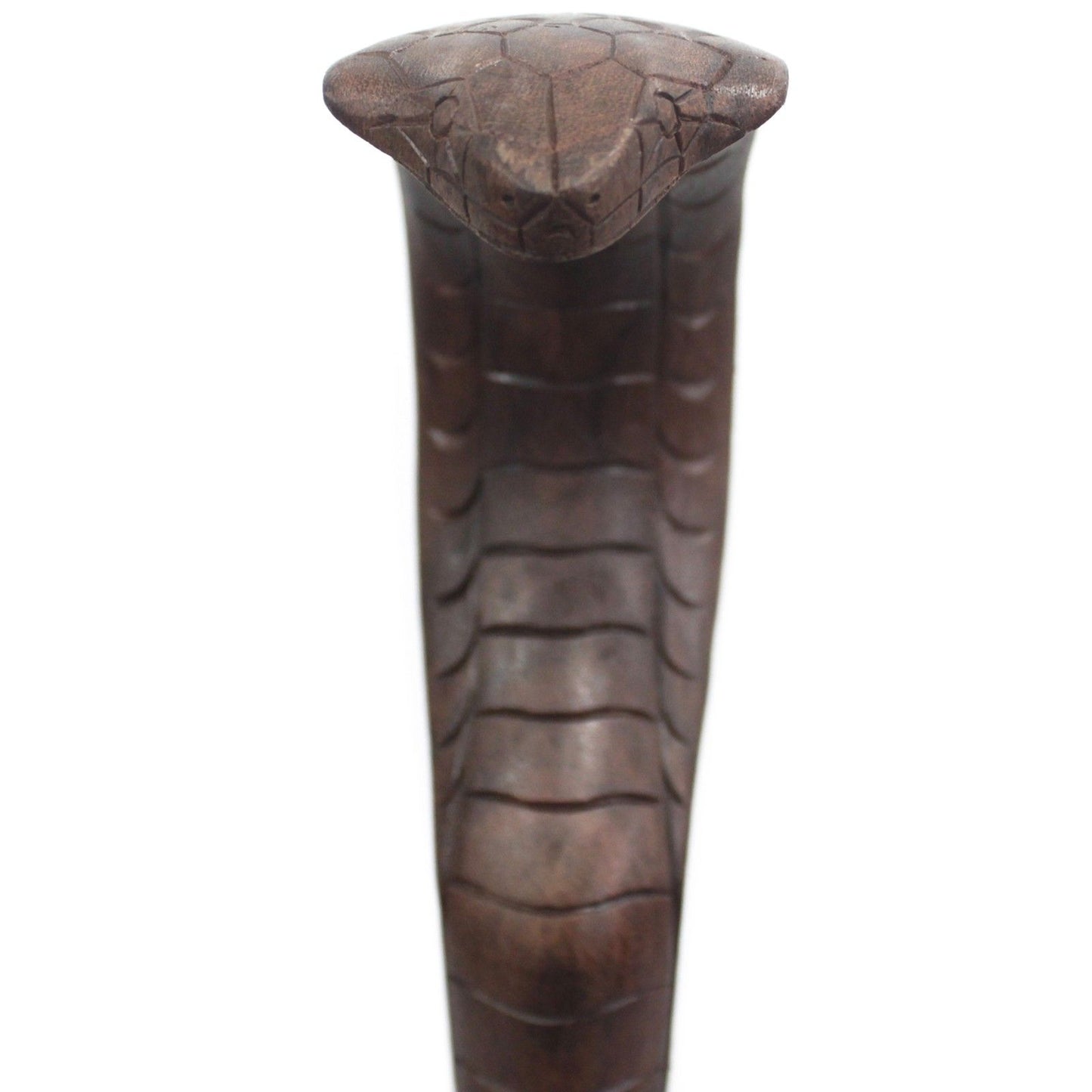 Walking Stick - Snake With Carved Body