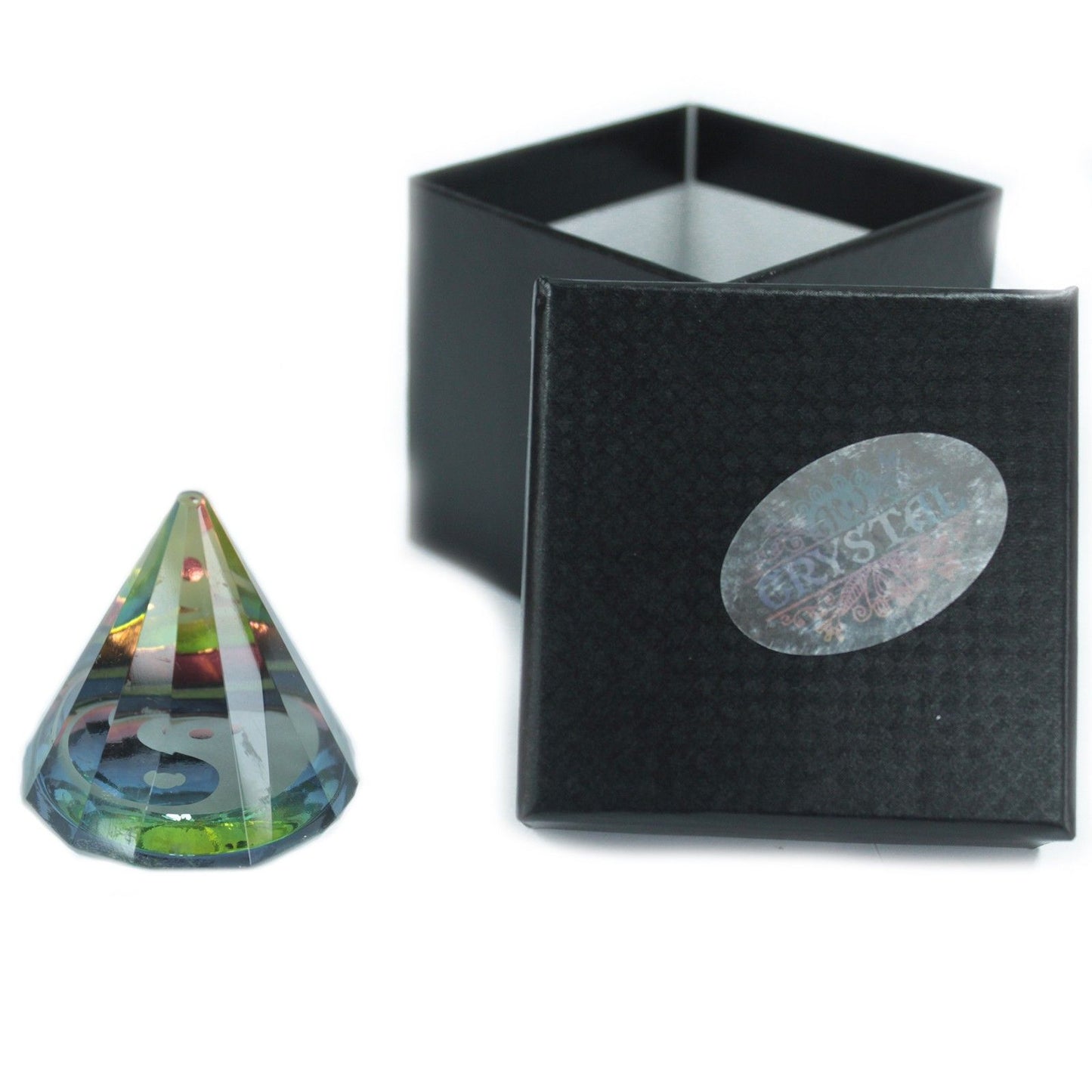 12 sided YinYang  Pyramid 50 mm