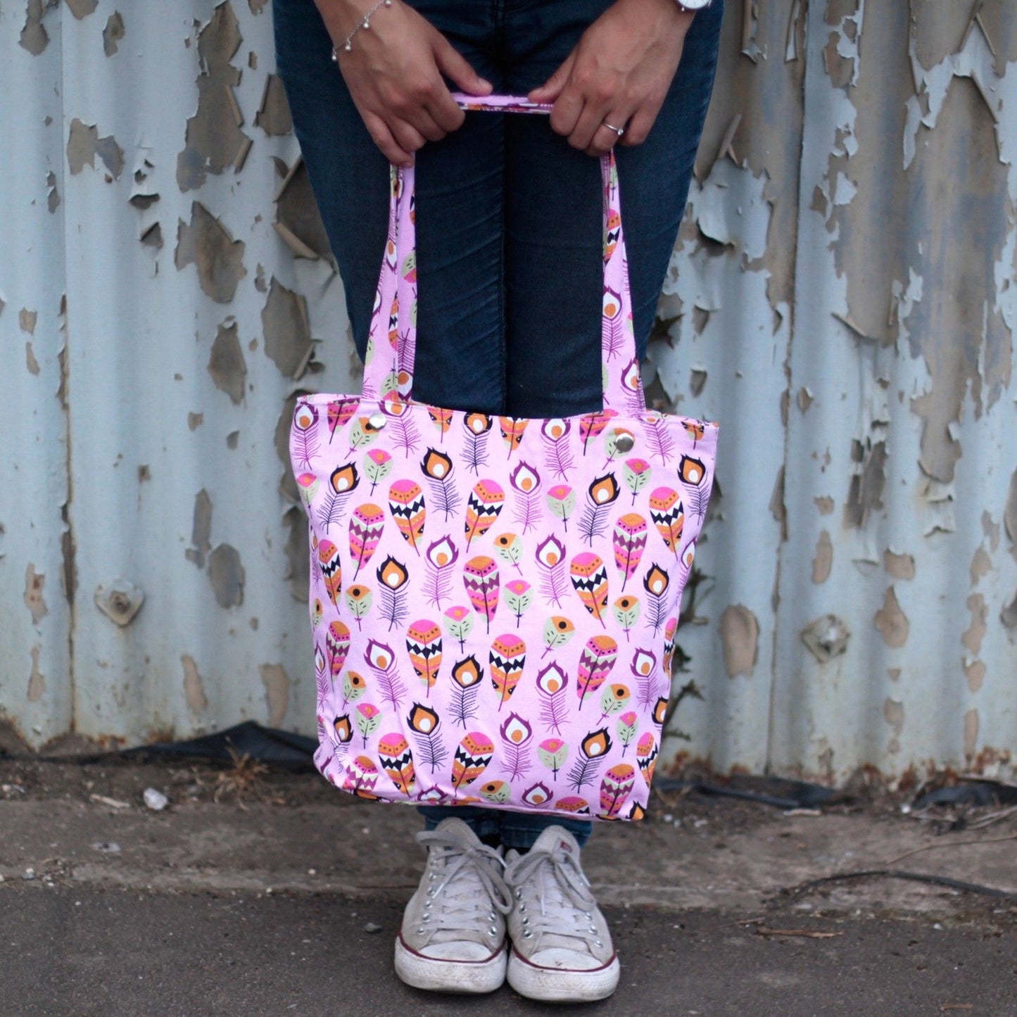 Strong Canvas Bags - Feathers
