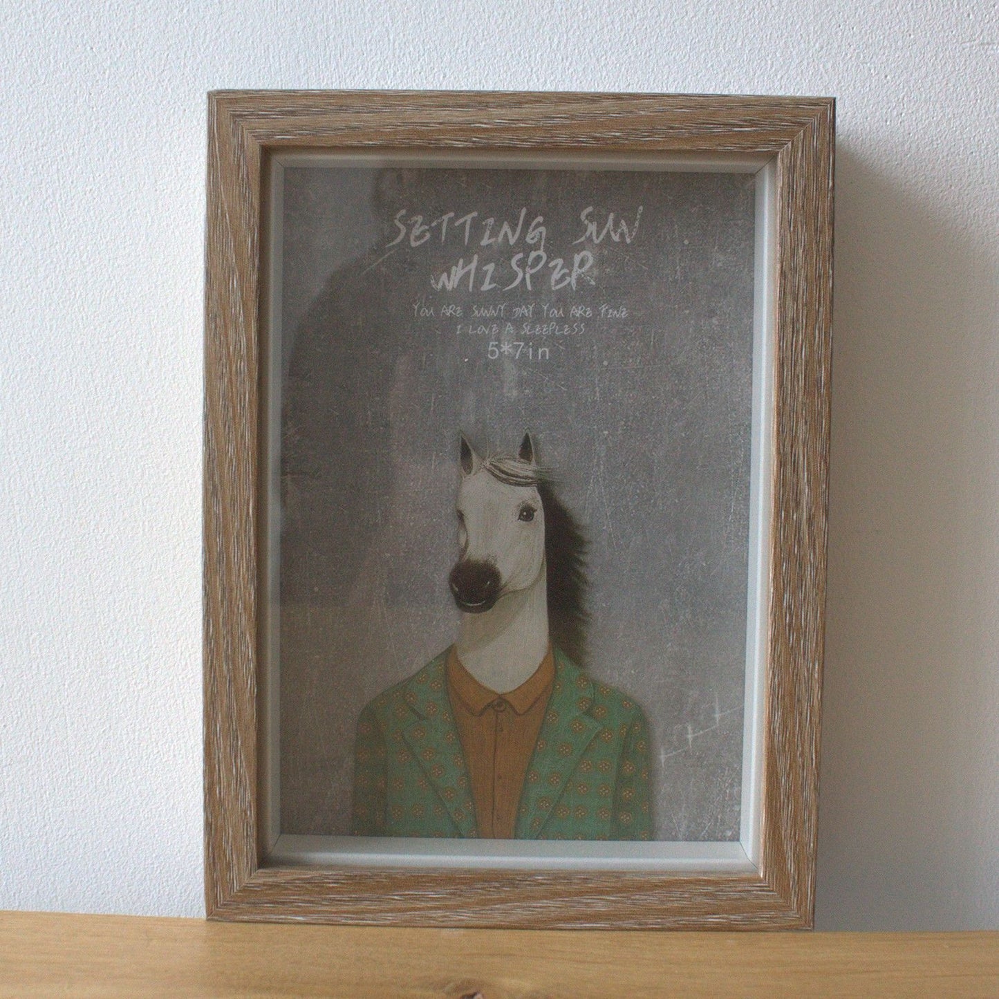 Deep Box Frame - Brown Brush - 5x7 inch (Special)
