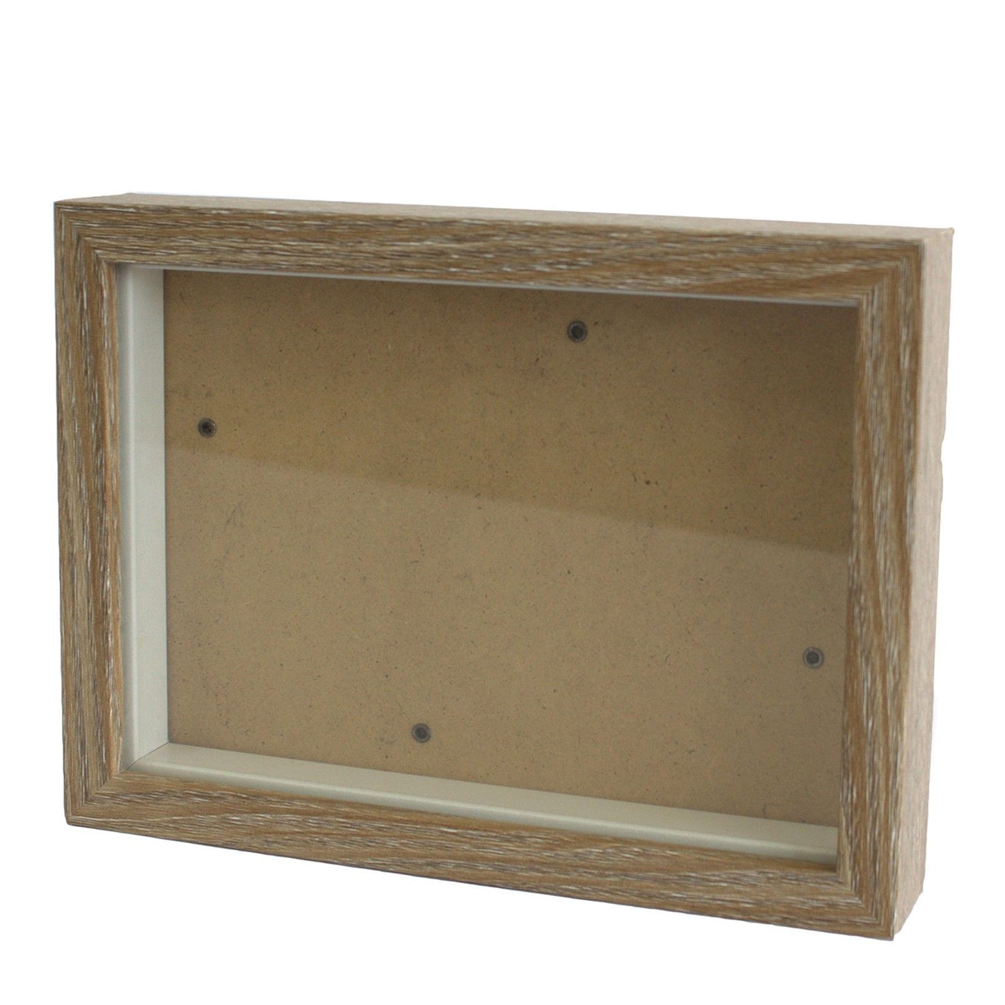 Deep Box Frame - Brown Brush - 6x8 inch (Special)