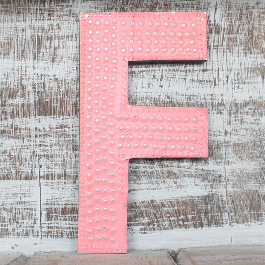 Letter "F" - Assorted Colours - 15cm