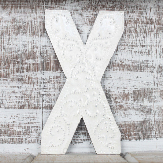 Letter "X" - Assorted Colours - 15cm