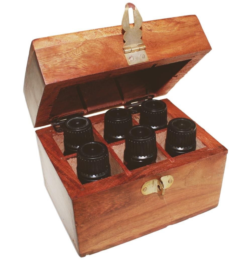 Aromatherapy Box (holds 6)