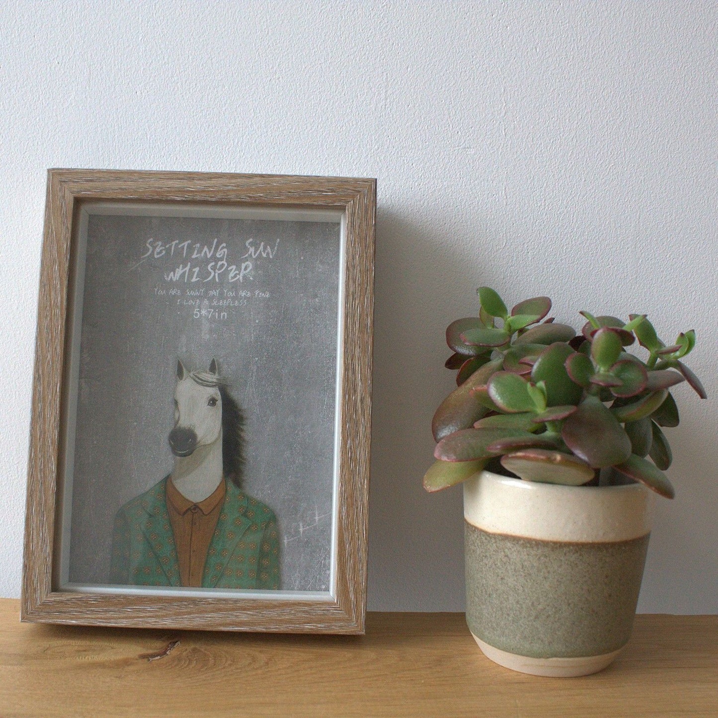 Deep Box Frame - Brown Brush - 5x7 inch (Special)