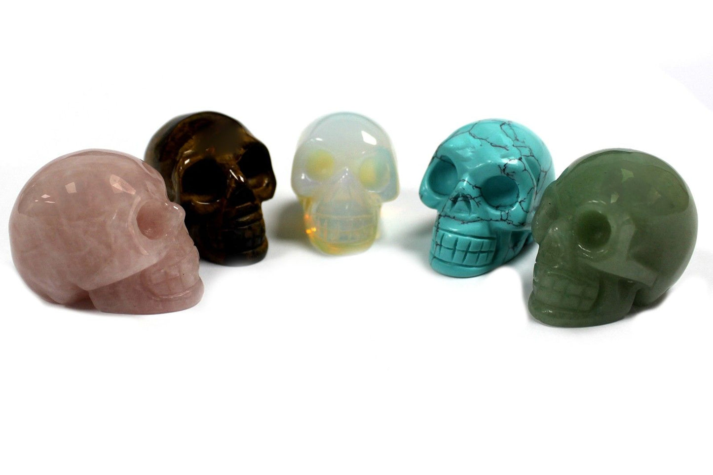 Gemstone Skull - Opalite