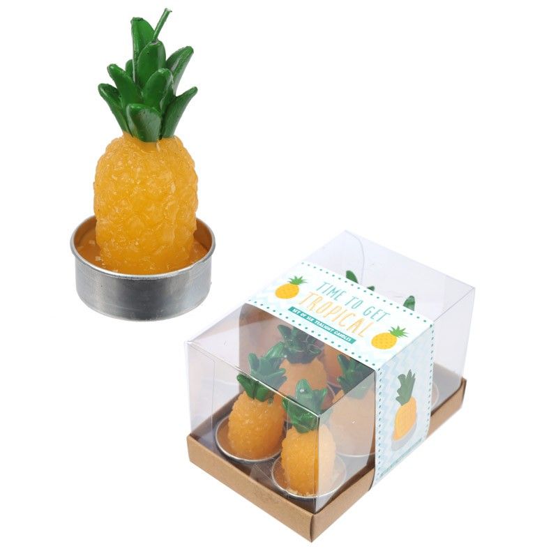 Tea Light Candle - Pineapple