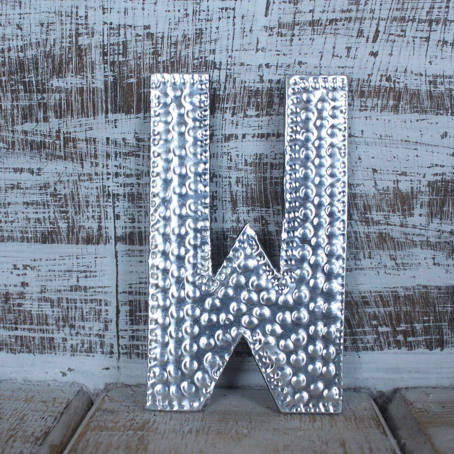 Sm Arty Aluminum Letters - W