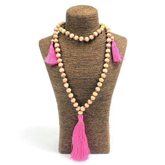 Bali Tassel 70 cm Pink