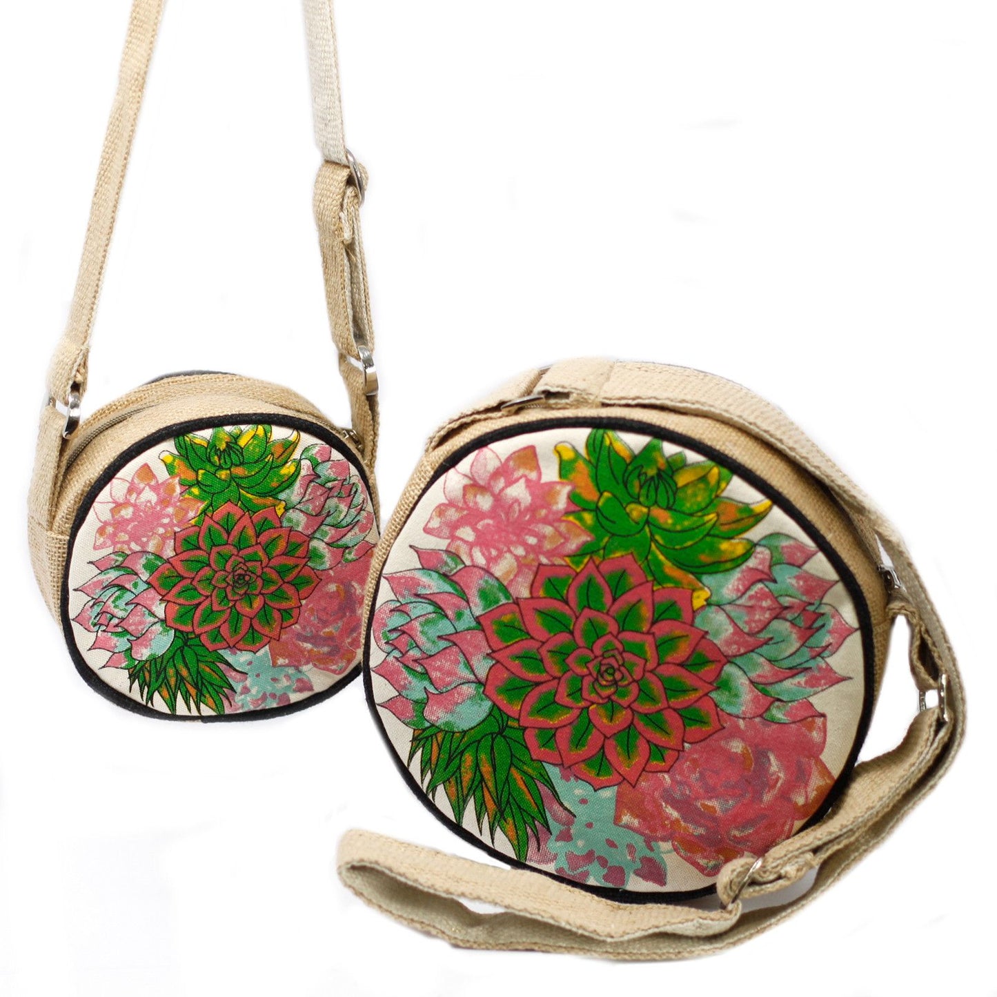 Eco Round Bag - Small - Cactus