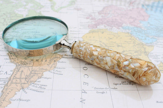 Vintage Magnifying Glasses - Mother of Pearl